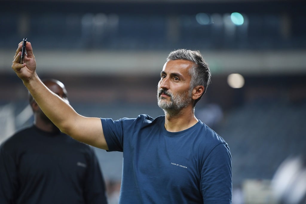 JOHANNESBURG, SOUTH AFRICA - MARCH 16: Orlando Pirates coach Jose Riveiro during the Nedbank Cup, Last 16match between Orlando Pirates and Hungry Lions at Orlando Stadium on March 16, 2024 in Johannesburg, South Africa. (Photo by Lefty Shivambu/Gallo Images)