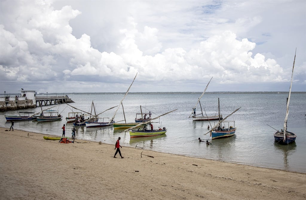 A view of a beach in the city of Nampula in December 2022. (Juan Luis Rod/Anadolu Agency via Getty Images)