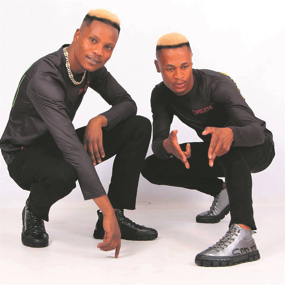 From left: Dancers Rush Mambanana and Limpopo Boy failed to show up at a booking after allegedly receiving a deposit.         Photo from Instagram