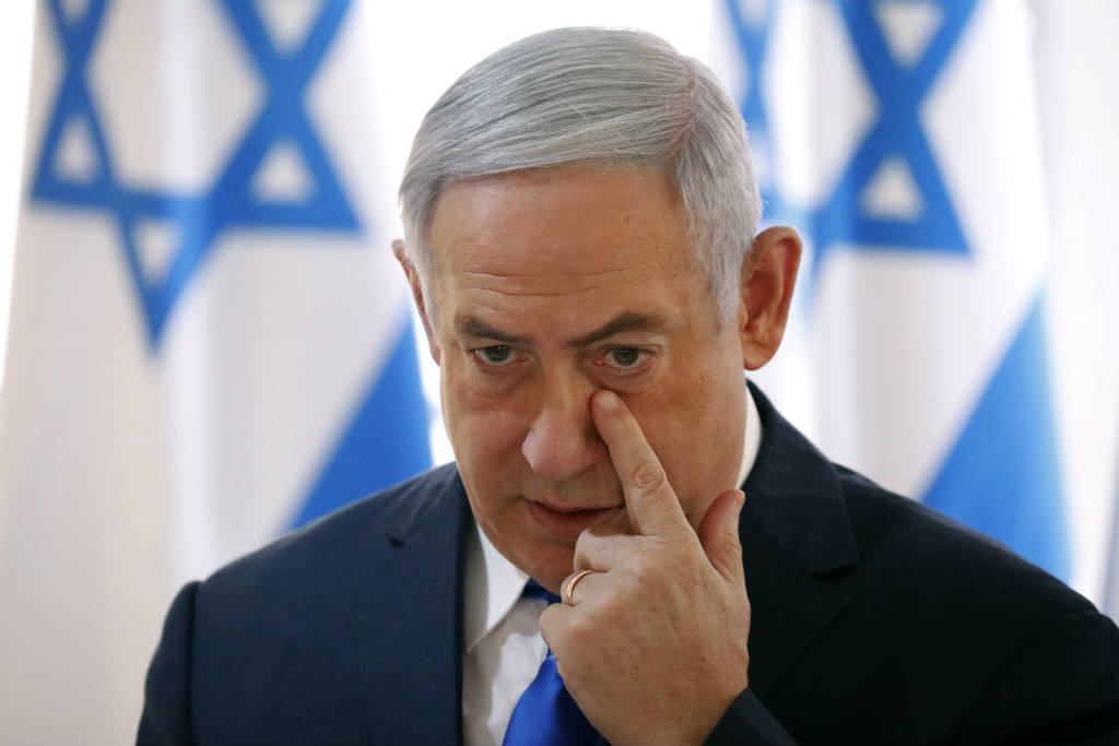 Benjamin Netanyahu. (Amir Cohen/AFP)