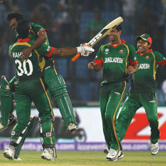 In need of a big win: Bangladesh. (AFP)