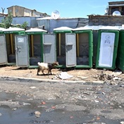 LIVE | Ramaphosa tackles township's stinky situation