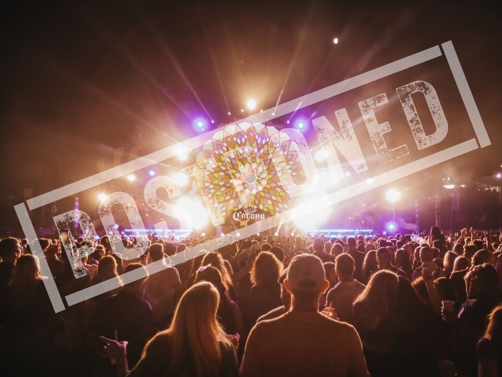 Corona Sunsets Festival World Tour postponed due to weather conditions. (Image supplied)