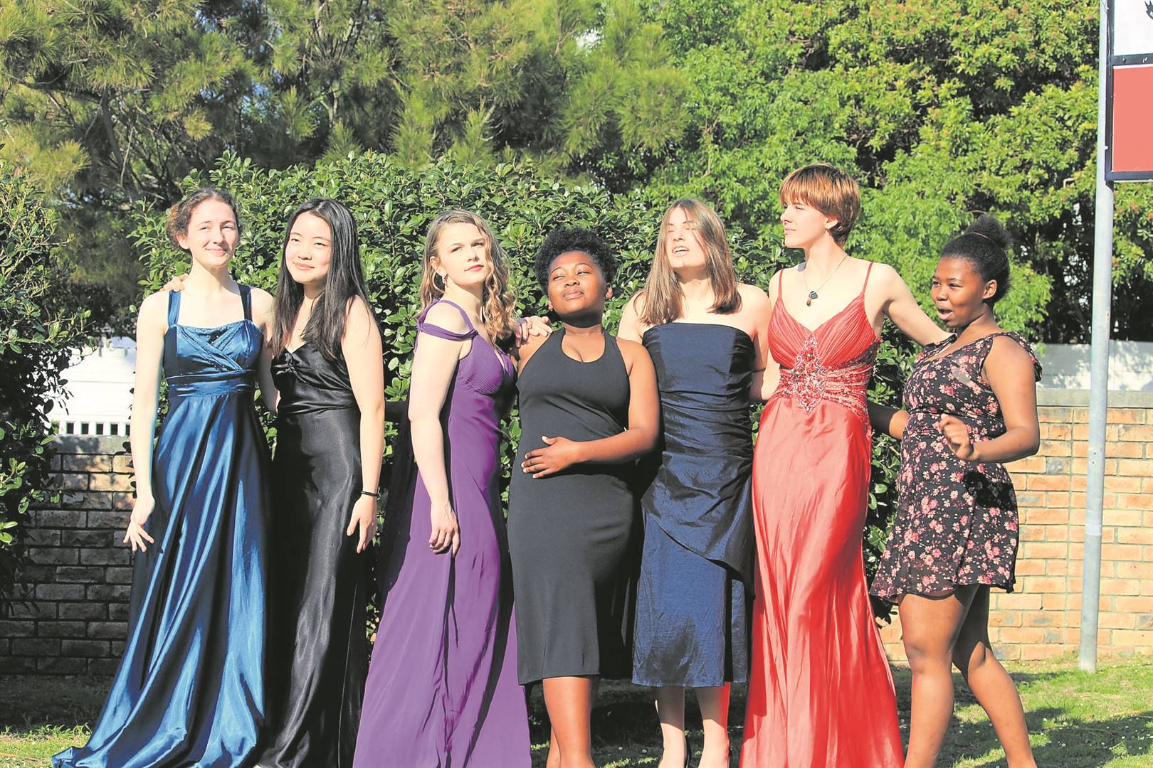 Pre-loved dressed from Cape Town and the UK are donated to local matriculants on the Cape Flats. PHOTO: Supplied