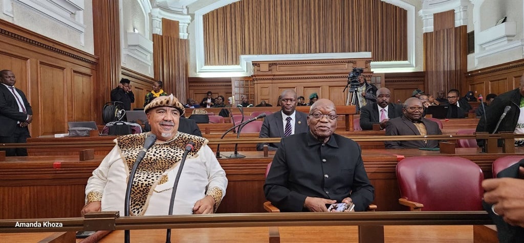 Former president Jacob Zuma in the Electoral Court in Joburg. Photo by Amanda Khoza