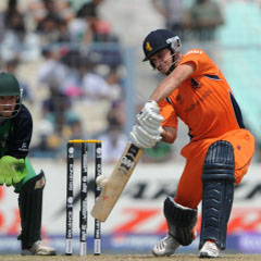 Ryan ten Doeschate produced a solid century to propel Netherlands. (AFP)