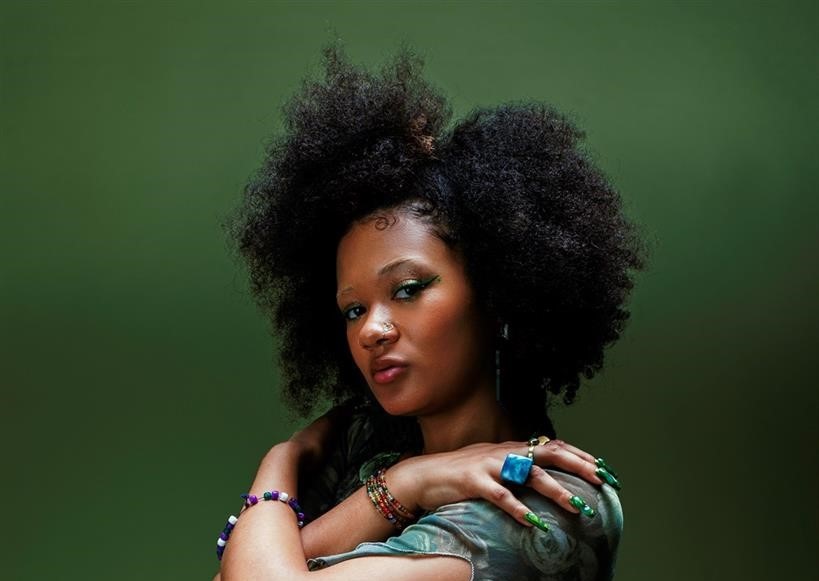 Hip-hop and neo-soul artist Nyota Parker, who has been in the industry for many years.