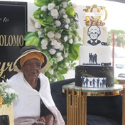 100 years, one leg . . . no problem for gogo!   