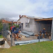 WATCH | Cape of storms: Roof flies off Strand family's home, lands in road