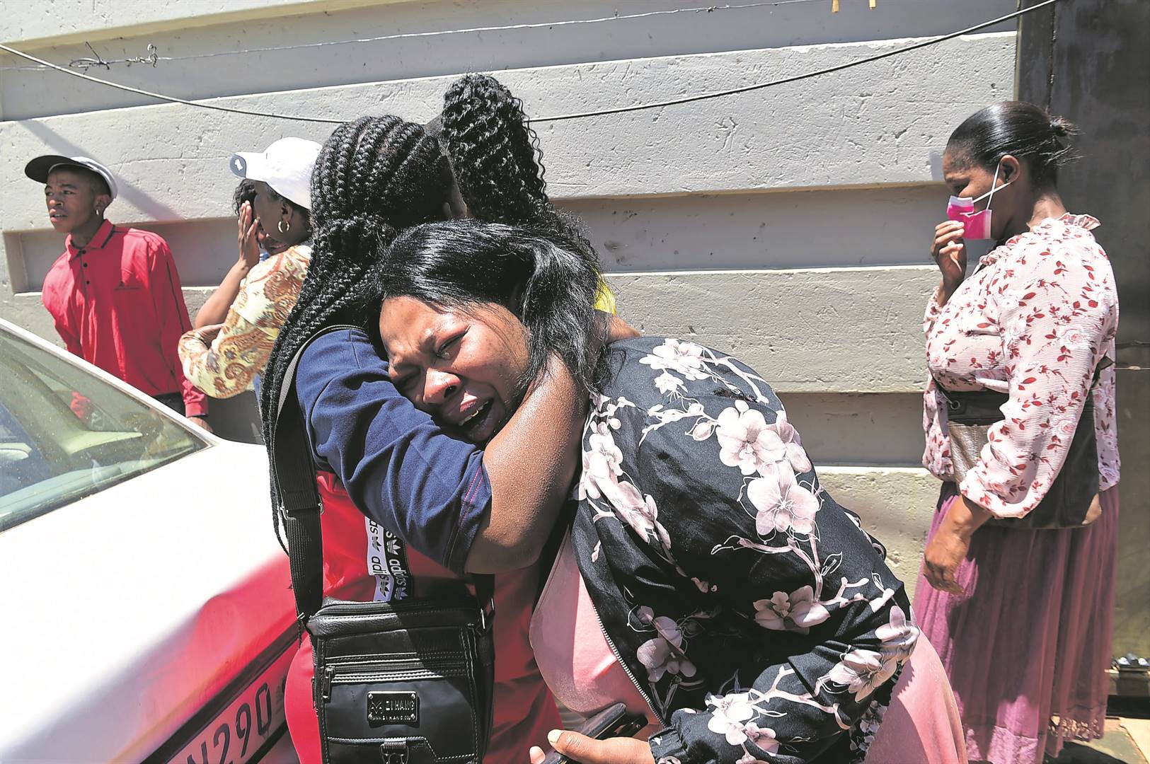 Sharon Mmutle’s family members are saddened by the mass shooting on Saturday.     Photo by Morapedi Mashashe