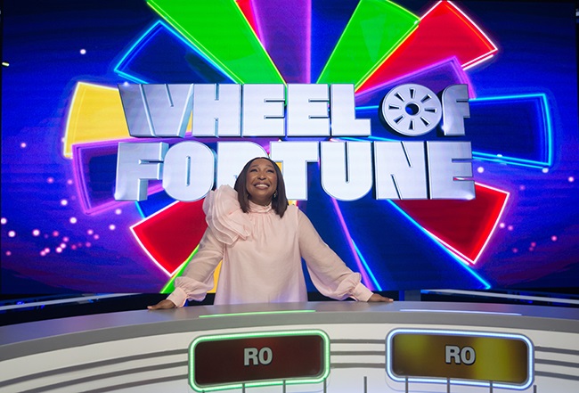 Radio and television personality Rorisang Thandekiso hosts Wheel of Fortune SA weeknights on S3.