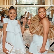 Our favourite celebs and influencers glam up to celebrate a champagne moment