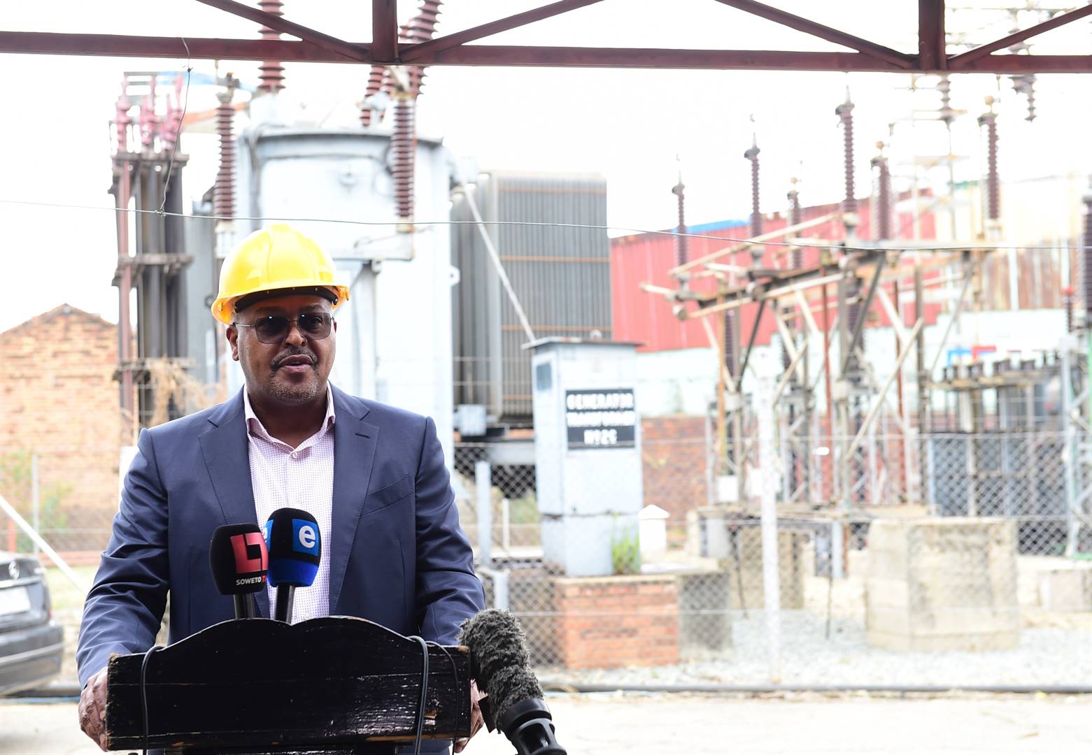 Joburg mayor Mpho Moerane said the city’s Energy Mix Plan is not an overnight development for electioneering as some suggest.                         Photo by Morapedi Mashashe