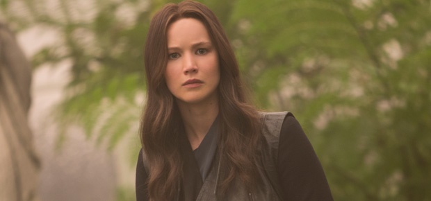 Jennifer Lawrence  as Katniss Everdeen in The Hunger Games Mockingjay Part 2 (Lionsgate Entertainment)