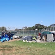 Sheriff of the court finalises eviction of homeless people in Cape Town CBD