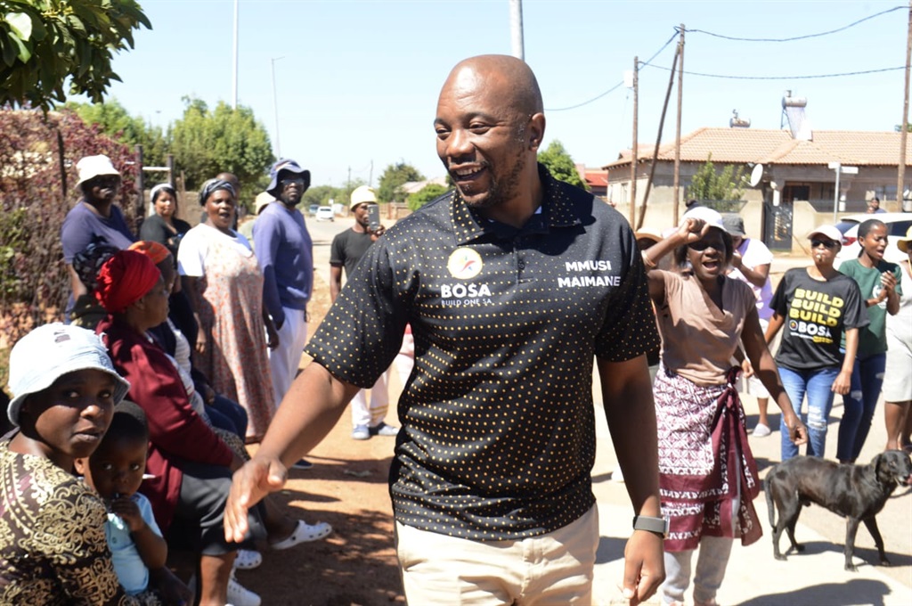 The leader of BOSA, Mmusi Maimane, said that there