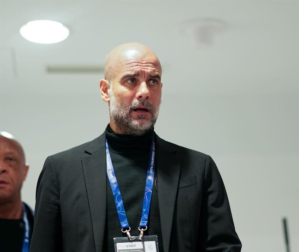 Manchester City head coach, Pep Guardiola's Champi