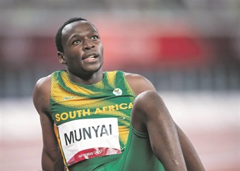 Munyai on relay baton jitters and ability to bounce back