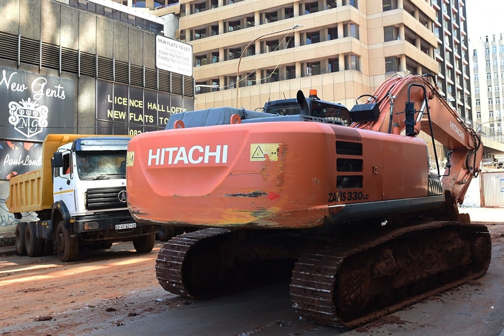 Construction vehicles are a sign of hope for the c