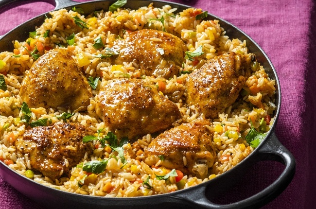 One-pot chicken and rice | You