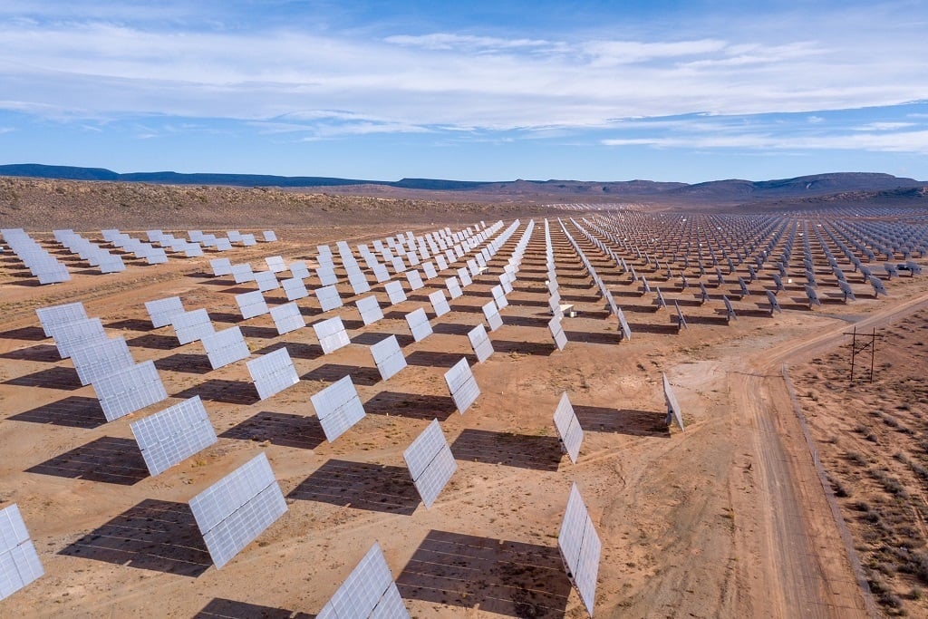 This solar power plant is located in Touwsrivier, Western Cape. Now, the small town of Boshof in the Free State is set to host six of 25 new solar power farms in the country.  Photo: Pele Green Energy