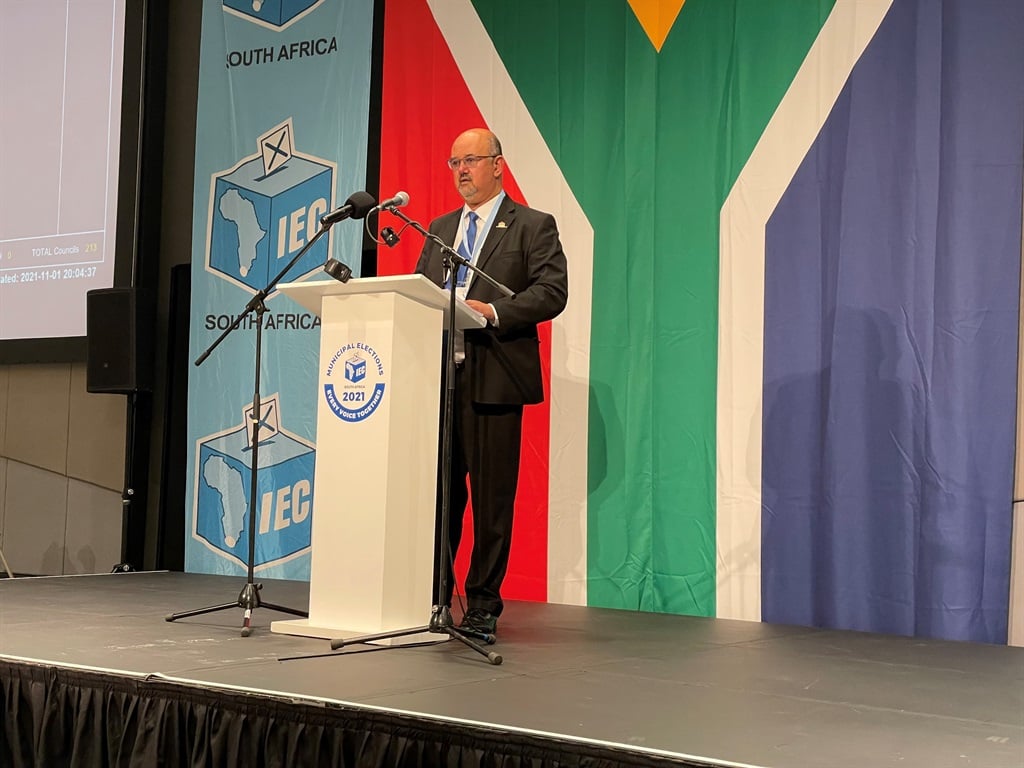 IEC Western Cape provincial officer Michael Hendrickse. (Marvin Charles/News24)  