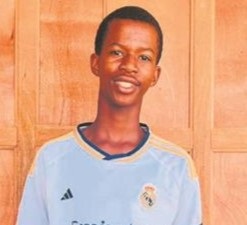 Luvuyo Jako (15) hopes to participate in the Dana Cup in Denmark.             