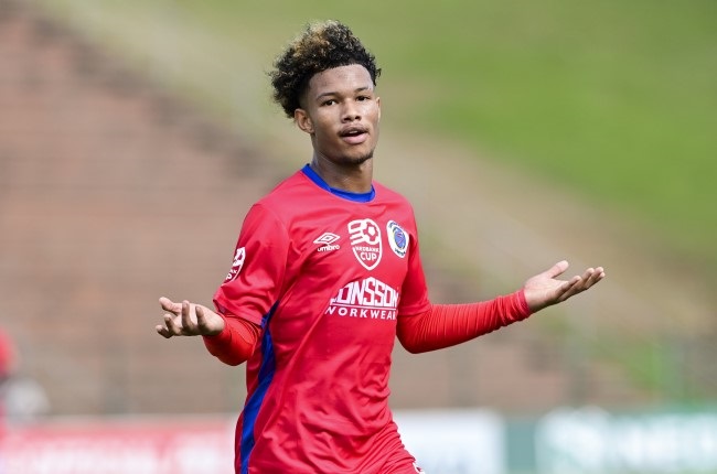 SuperSport United's teenager Shandre Campbell says he isn't letting the fame and fanfare around his rise get to his head. 
(Darren Stewart/Gallo Images)
