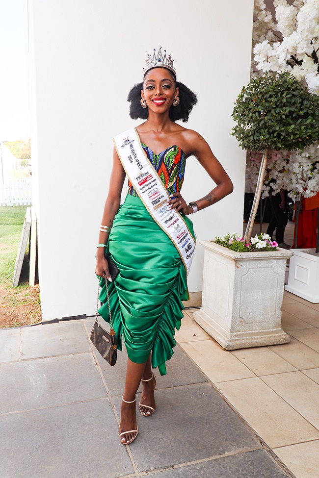 Mrs South Africa 2024 Tshego Gaelae at the Nedbank