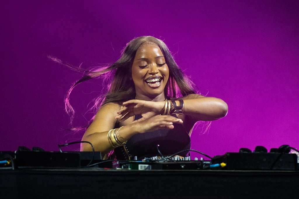 Lungelihle Zwane aka Uncle Waffles performs at the Sziget Festival 2023 on 15 August 2023 in Budapest, Hungary. (Joseph Okpako/WireImage)