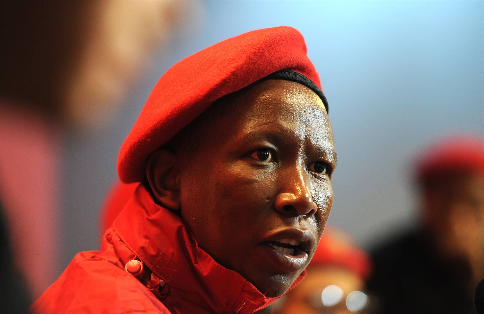 Julius Malema, EFF-leier. Foto: Felix Dlangamandla
