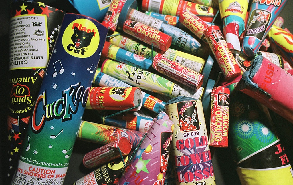 A selection of fireworks.