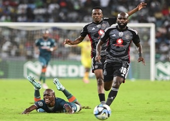 Orlando Pirates move closer to retaining Nedbank Cup by winning controversial six-goal thriller 