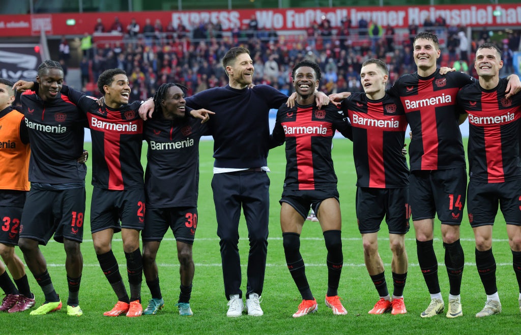Bayer Leverkusen have won officially been crowned 2023/24 Bundesliga champions