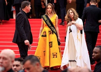 Cannes stars take discreet stances on Gaza war