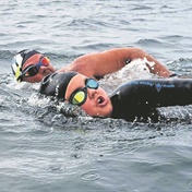 Young swimmer (10) from Melkbosstrand sets world record: Completes Robben Island to Blouberg swim