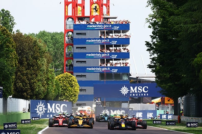 The start of the 2024 Italian GP at Imola (Mark Thompson/Getty Images)