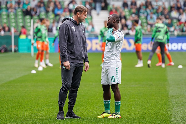 Werder Bremen have  announced that Naby Keita (right) has been suspended until the end of the season. 