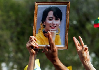 Oudleier en Nobelprys-wenner van Mianmar nou in huisarres