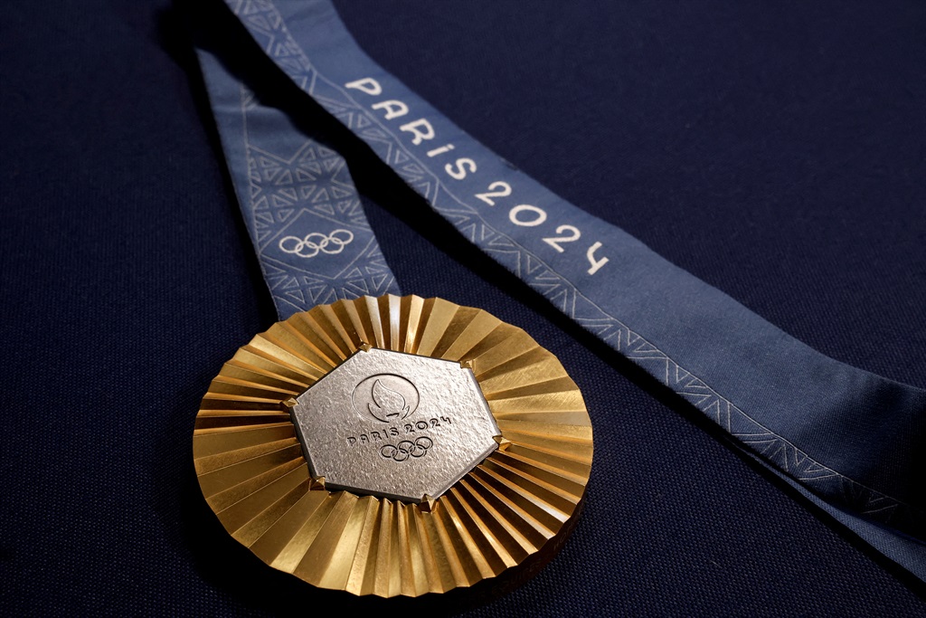 FILE PHOTO: FILE PHOTO: Paris 2024 Olympics Medal 