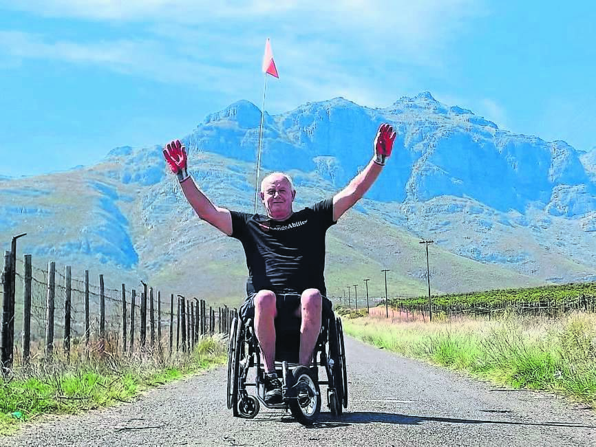 Somerset West resident Jeremy Hazell (72) is taking on a 900 km journey in aid of local organisation ChangeAbility.