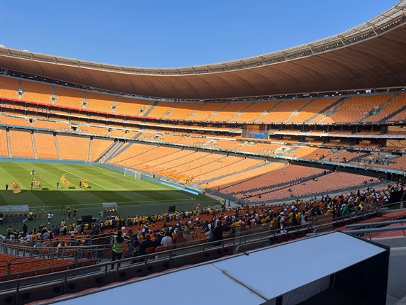 <p><em>15 minutes before kick-off in what could be Itumeleng Khune’s last home match as a Kaizer Chiefs player. The turnout is paltry. - Njabulo Ngidi</em></p><p></p>