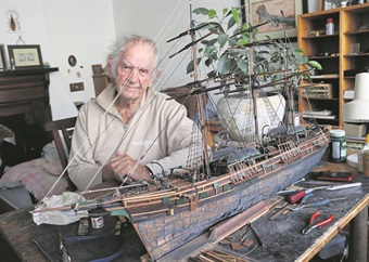 'It's a passion': Woodstock senior crafting model ships