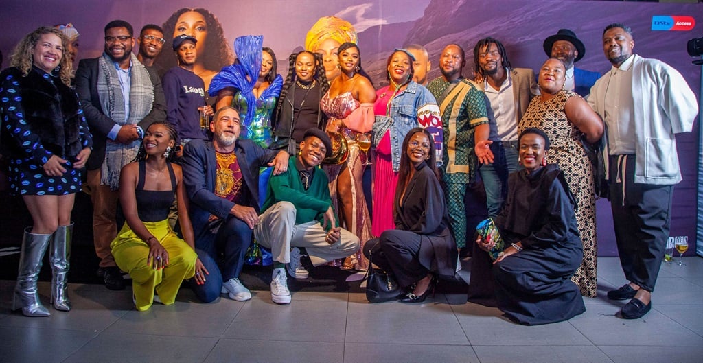 The cast and crew of Queendom, which starts on 22 April on BET. 