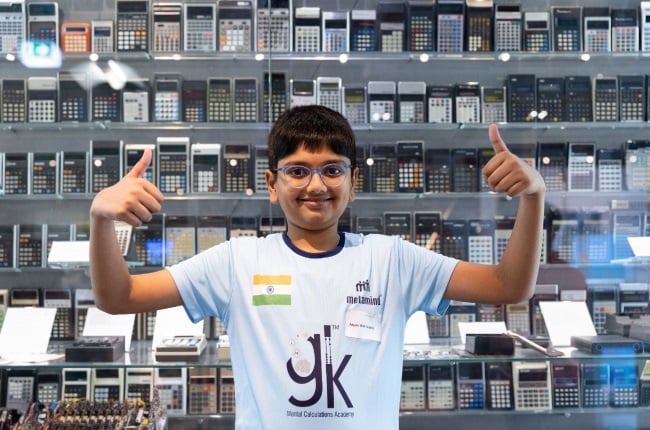 Aaryan Shukla was just 12 years old when he won the Mental Calculation World Cup. (PHOTO: Gallo Images/Getty Images) 
