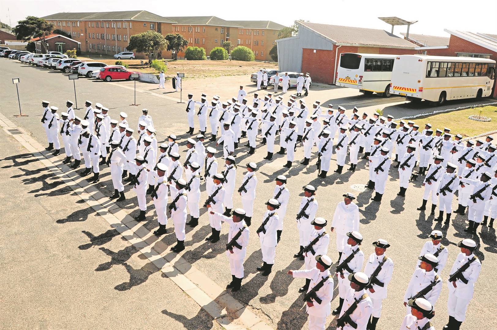 This year’s officer course for the navy has been postponed until next year 