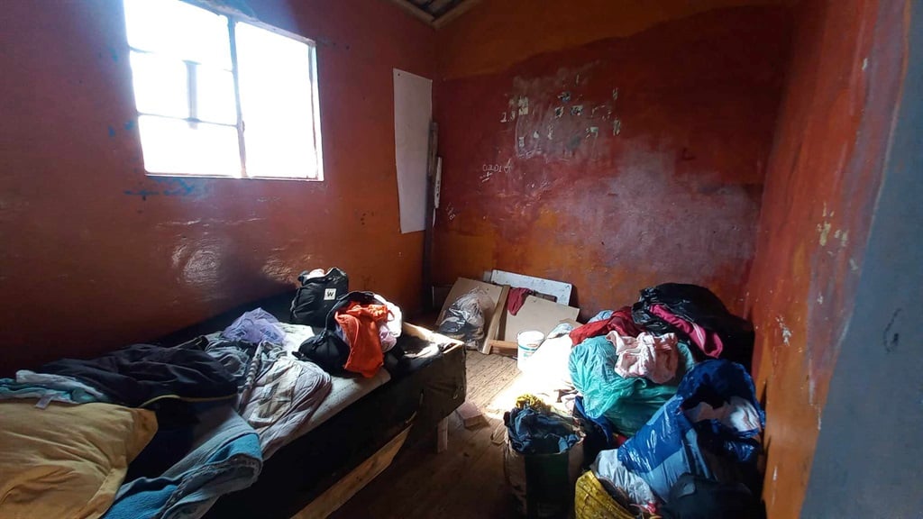 The Hutchinson home, where three people, including a toddler, were shot to death. (Candice Bezuidenhout/News24)