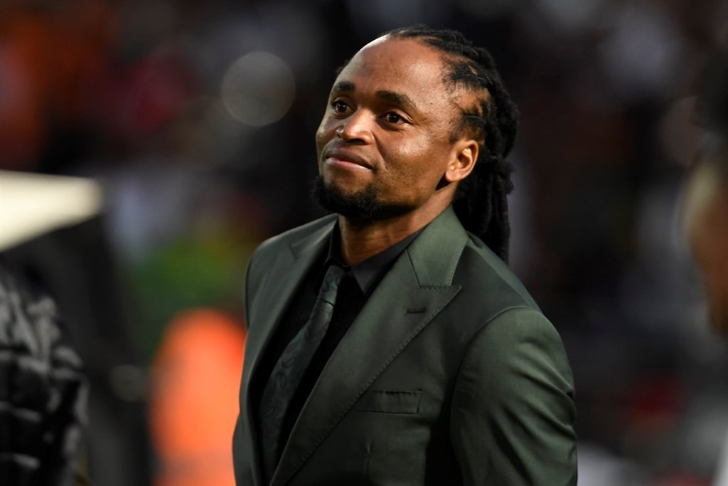 Siphiwe Tshabalala during the Nedbank Cup final match between Orlando Pirates and Sekhukhune United at Loftus Versfeld Stadium on March 27, 2023 in Pretoria, South Africa. 