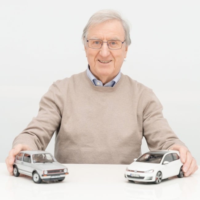 Anton Konrad wasn’t an engineer. But his vision created the hot hatch market. (Photo: VW Media) 
