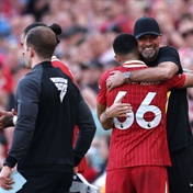 Farewell: Liverpool give Klopp a winning send off